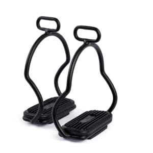 Black lightweight Stirrups